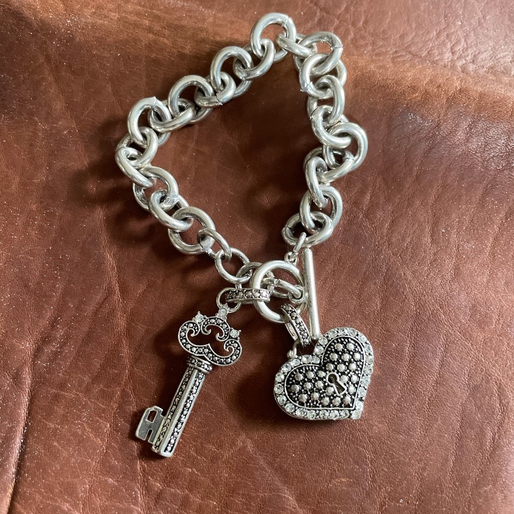 Locket and key bracelet